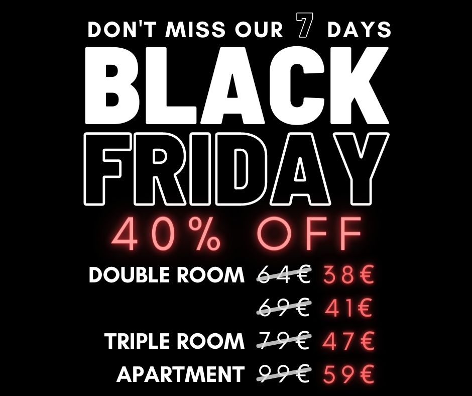 Black Friday discount 40 percent of